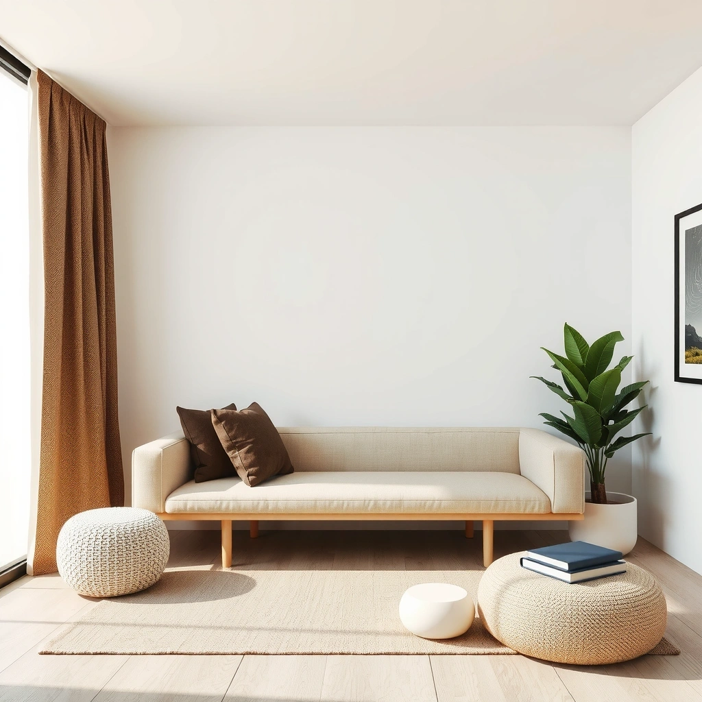 Intérieur moderne et apaisant d'ÉquilibreVie à Lyon